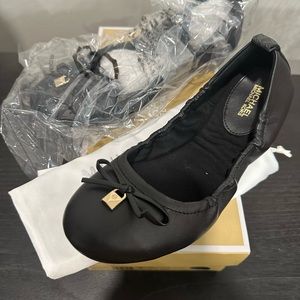 Michael Michael Kors Juliette Ballet Flats in Black